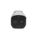 Telecamera Termica Bispectrum Bullet 5MP - ottica fissa 4 -Termica: ottica 3.2 - Risoluzione 256X192 - Funzioni AI Lite Rilevamento Incendi e Temperatura