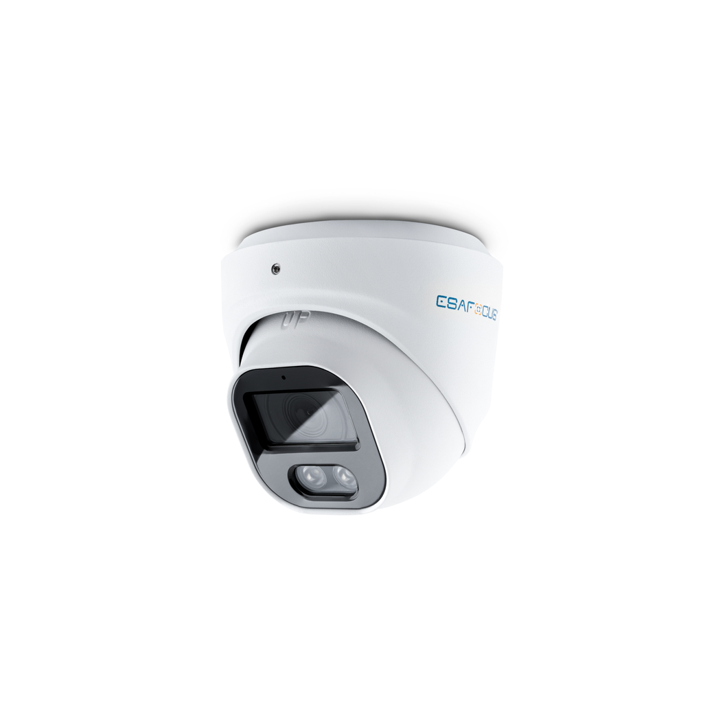 Telecamera IP Turret 8MP - Sensore SONY - ottica fissa 3,6mm F1.6 - Microfono - Led IR Array - Dual Light -Funzioni AI Basic [H-V]