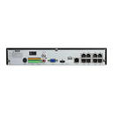NVR 8 canali PoE 76Mbps - 8MP -1HD - Ingressi e uscita allarme - Funzioni AI Ultra