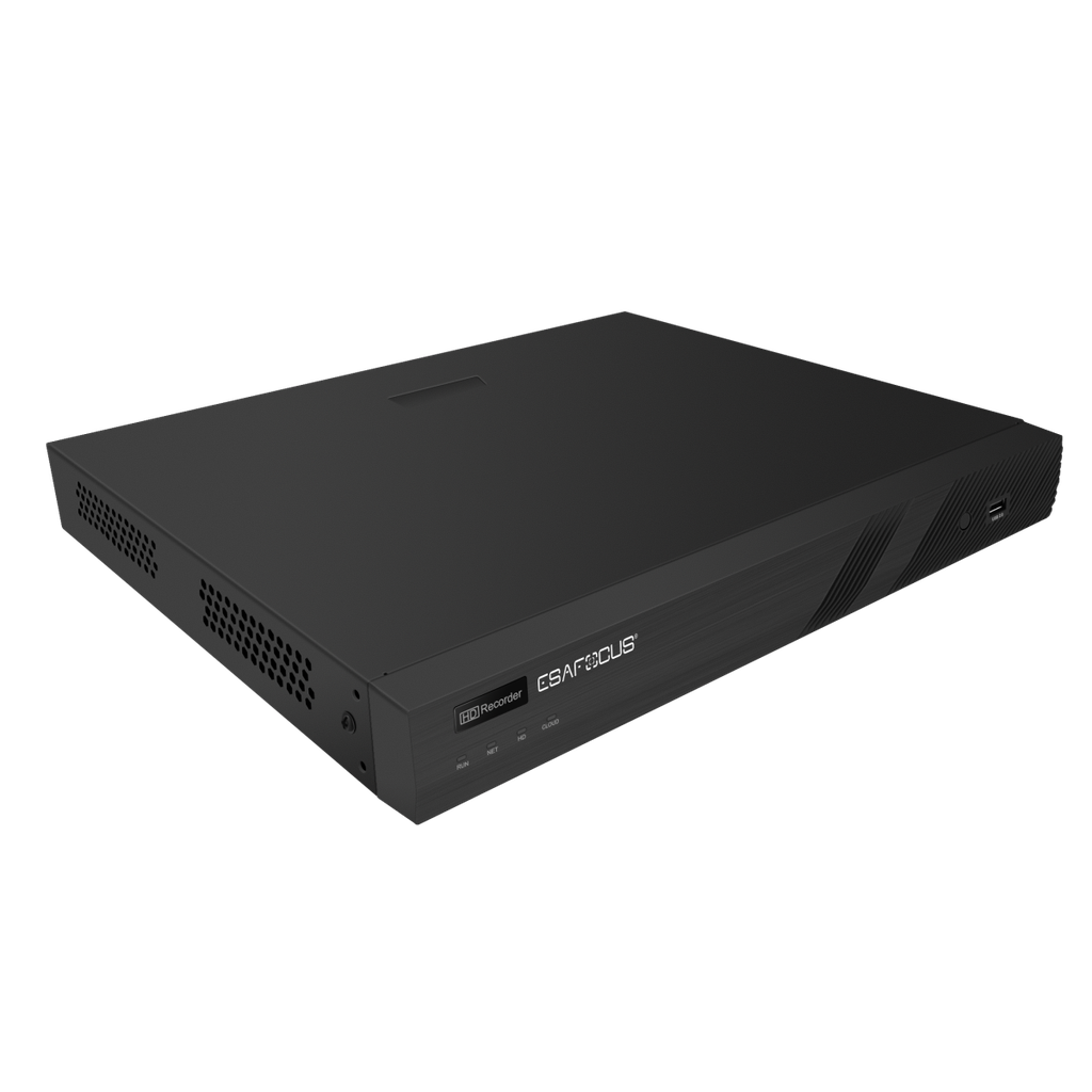 NVR 16 canali 160Mbps H265 2x4K – 2 SATA – Funzioni AI Advanced