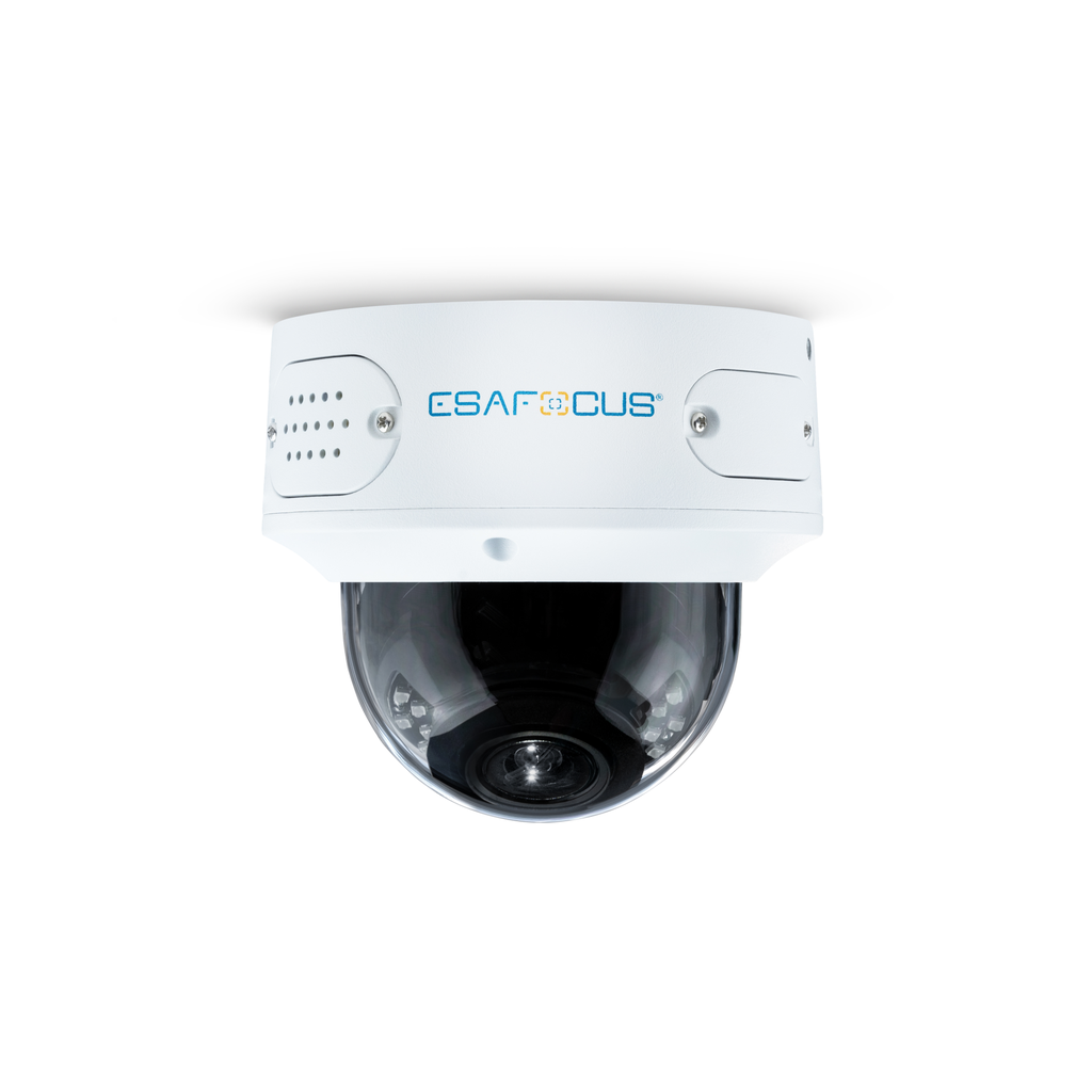 Telecamera IP Dome 5MP - ottica manuale 4x(2.8-12mm) - Led IR SMD - AI BASIC