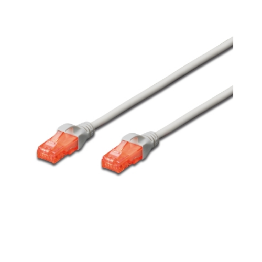 Cavo Patch CAT 6 UTP 0,5mt GRIGIO