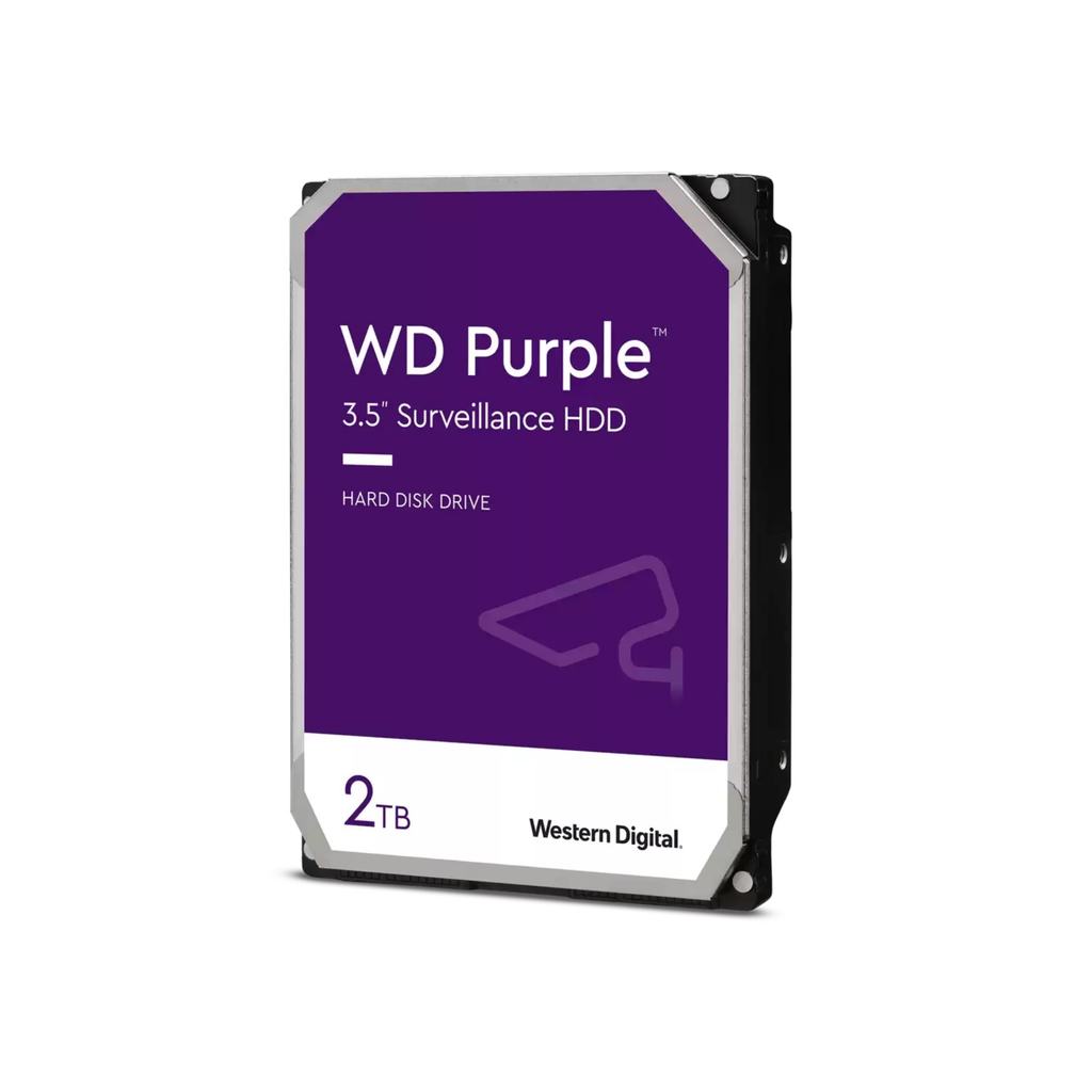 Hard disk 2TB Sata 3,5" interno specifico per videosorveglianza purple WD23PURZ Western Digital