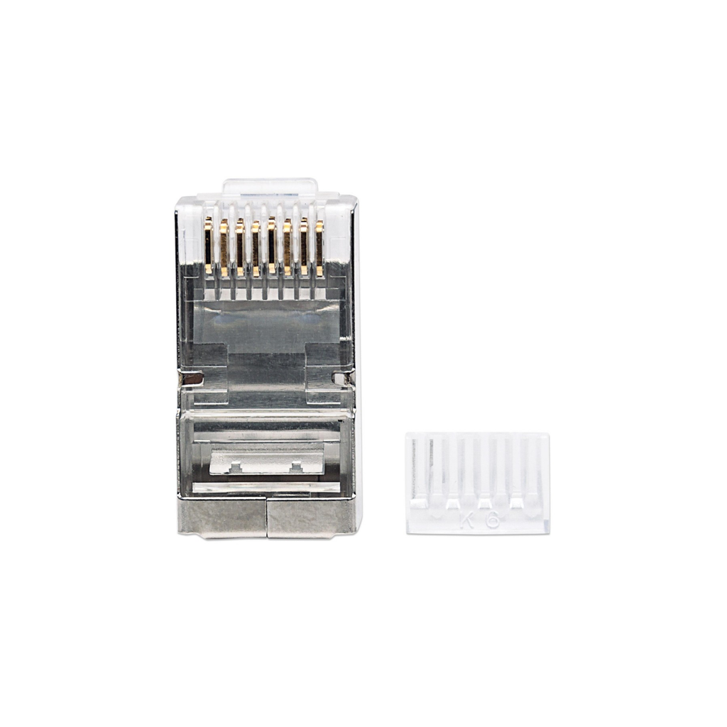 Plug RJ45 UTP per cavo schermato rigido Cat.6 confezione da 90 pezzi