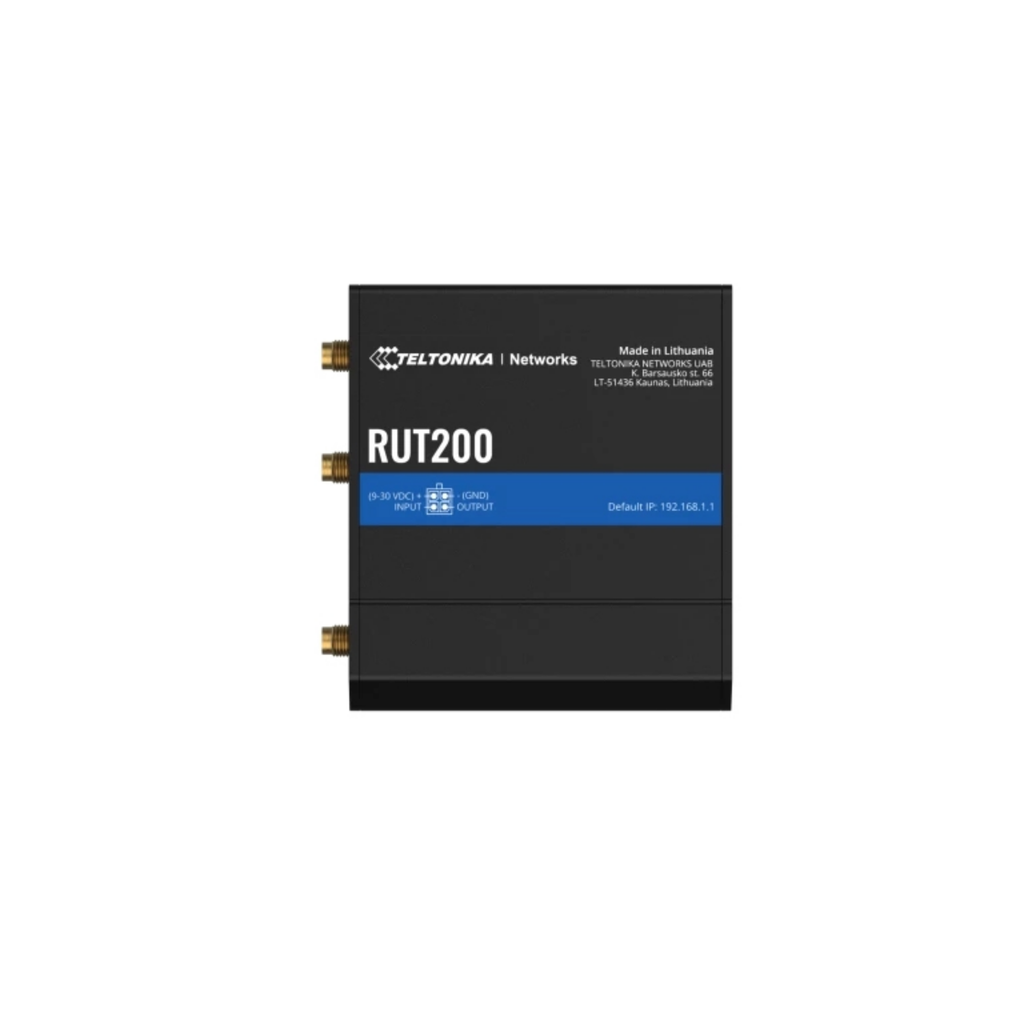 Router industriale cellulare 4G LTE - Wi-Fi - 2 porte Ethernet RUT200 Teltonika