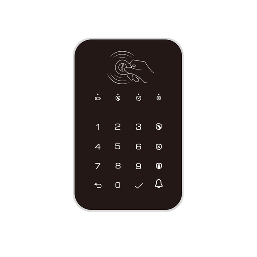 [ASW4-TA02R] Tastiera Wireless via radio 433 Mhz, eV1527 con lettore card RFID