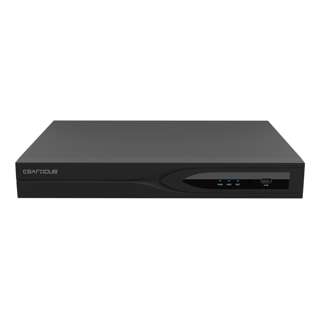 NVR 16 canali 96Mbps H265 4K -1 SATA - Funzioni AI LITE da telecamera