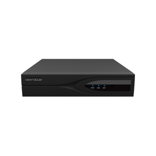 [ES-NL08-0961-P] NVR 8 canali PoE 96Mbps H265 - 4K - 1 SATA - Funzioni AI LITE da telecamera