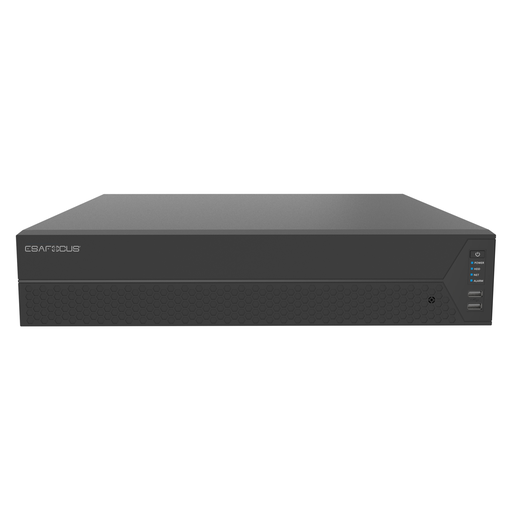 [ES-NP32-2562] NVR 32 canali - 256 Mbps- 2HD - Entrata/uscita allarme - Funzioni AI PRO